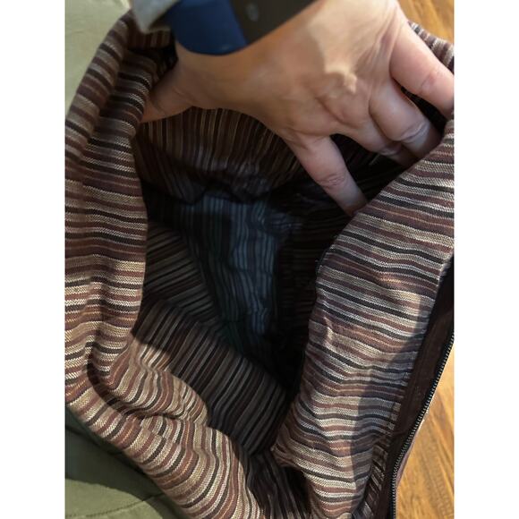 Kathmandu Imports Colorful Boho Cotton Crossbody Bag 16x14x6.5 Street Style - Picture 6 of 11